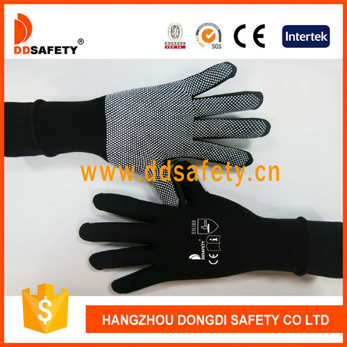 Sin fisuras con el guante de PVC-DKP428